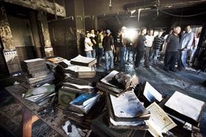المسجد الذي احرقه المستوطنون ودفعت اسرائيل اموالا لترميمه﻿