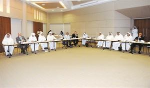 جانب من الحضور من رؤساء مجالس الادارة والمديرين العامين بشركات الامتياز التابعة والزميلة	متين غوزال﻿