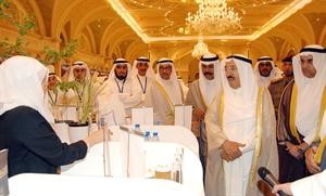 مشاريع متنوعة اطلع عليها صاحب السمو خلالاستقباله وفد معهد الابحاث﻿