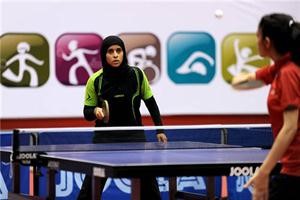 مريم عبدالرحيم اهدت الكويت اول ميدالية بكرة الطاولة