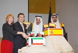 محمد النومس مشاركا في الاحتفال بالعيد الوطني الاسباني﻿