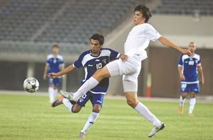 القحطاني تالق مع الازرق الاولمبي في تصفيات اولمبياد لندن﻿