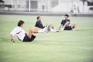 الكرواتي تالاييتش يشرف بنفسه على تدريبات اللياقة للاعبين	هاني الشمري﻿