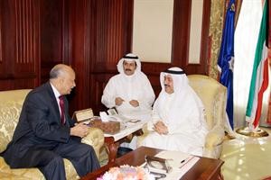 وزير الداخلية خلال استقباله للسفير المصري الجديد﻿