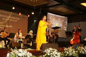 شبير تشدو في الملتقى﻿
