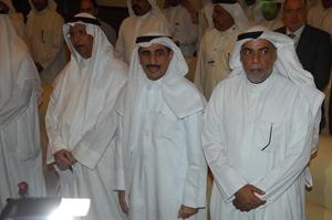 وجانب اخر من الحضور ويبدو النائب ناجي العبدالهادي ووكيل ديوان الخدمة المدنية محمد الرومي