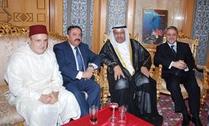 السفير جاسم المباركي وسفراء العراق والاردن والمغرب