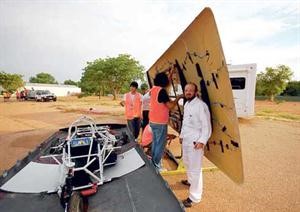 السيارة السعودية التي تعمل بالطاقة الشمسية﻿