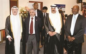 خالد الجارالله ودهلال الساير وعبدالوهاب الهارون وعبد المولى
