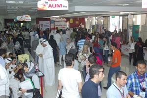 انتخابات جامعة وكلية الشرق الاوسط الاميركية جرت في صورة حضارية مميزة متين غوزال