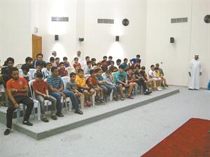الداعية اثناء المحاضرة﻿