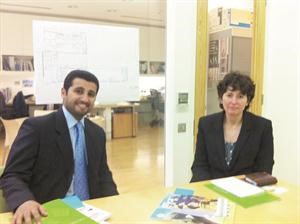جانب من لقاء ممثل حاضنة الشويخ مع حاضنة بريطانيا﻿