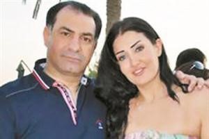 غادة مع خطيبها محمد فودة﻿