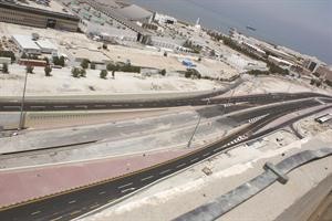طرق جديدة ضمن مشروع الدائري الاول