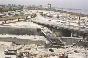 طريق الجهراء على طريق التنفيذ