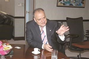 ميشال العقاد متحدثا عن استراتيجية البنك المقبلة سعود سالم