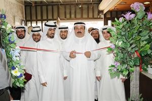دحسين الدويهيس مفتتحا مهرجان سلع التعاون﻿