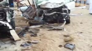 حادث الوفرة خلف مركبات مهشمة و7 ضحايا