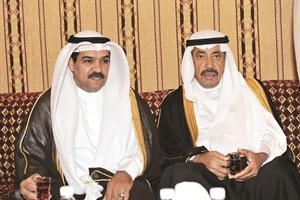 عبدالعزيز البابطين وعيد بن رميزان﻿