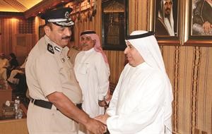 اللواء دمصطفى الزعابي يقدم التعازي﻿