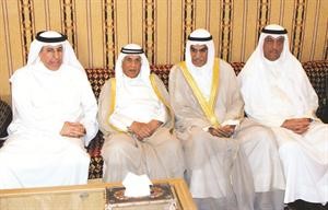احمد السعدون وناصر الساير والسفير دعبدالعزيز الفايز﻿