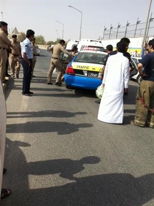 العسكري المتهم بالاعتداء على الملازم لدى ادخاله الى الدورية﻿
