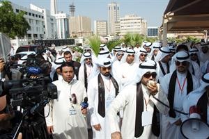 جانب من الاعتصام﻿