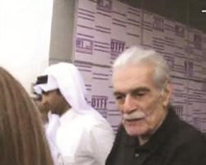 عمر الشريف في مهرجان الدوحة﻿