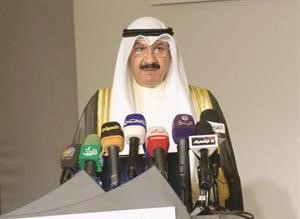 الشيخ سالم العبد العزيز يلقي كلمة الافتتاح﻿