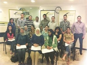 لقطة جماعية للمشاركين في اتفاقية التدريب