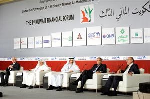 الجلسة الاولى ويبدو كريستوس بابادوبلوس وطارق عامر وابراهيم القاضي وعدنان يوسف﻿