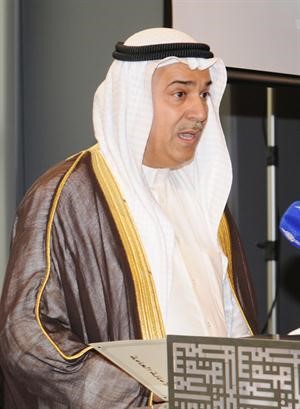 معلي اليوحة يلقي كلمته