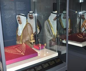 جانب من جولة صاحب السمو وسمو ولي العهد في المعرض