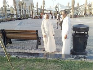 دصفر يتابع مستوى نظافة المنطقة
