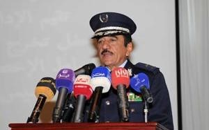 اللواء جاسم المنصوري متحدثا