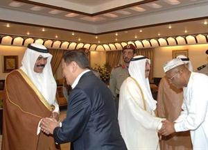 صاحب السمو الامير وسمو ولي العهد يتلقيان التهاني من رؤساء البعثات الديبلوماسية﻿