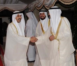جاسم الخرافي يتلقى التهاني﻿
