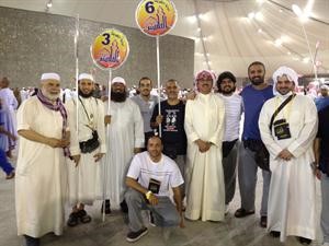 عدد من الحجاج الكويتيين في صعيد منى﻿