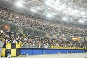 جمهور الاصفر خيالي في المباراة النهائية لكاس الاتحاد الاسيوي بمواجهة الاتحاد الحلبي السوري 				هاني الشمري﻿