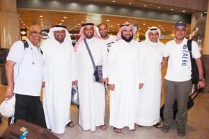 في استقبال النائب دجمعان الحربش
