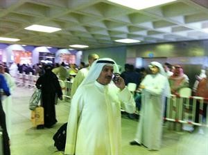 النائب حسين الحريتي عائدا من رحلة الحج﻿