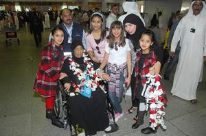 حاجة استقبلها اهلها بالورود﻿