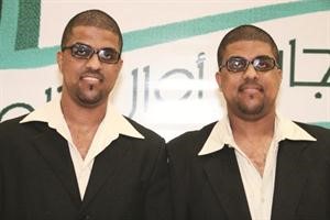 التوام الفني البحريني احمد ومحمد عجلان﻿