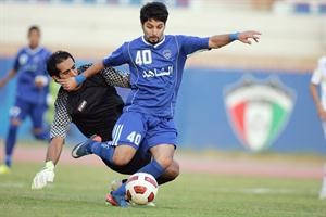 سعود سويد احرز هدفا امام الجهراء 	عادل يعقوب﻿