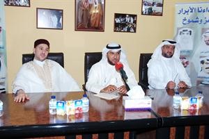 فايز العنزي واشرف غفير خلال المؤتمر الصحافي	قاسم باشا﻿