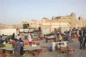 اسواق الخضروات بعيدا عن اعين الجهات الرقابية