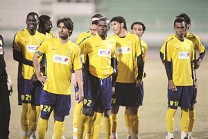لاعبو النصر ياملون في تخطي عقبة نجران
