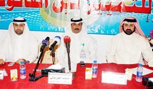 جانب من المؤتمر الصحافي﻿