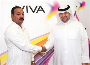  والفائز خليل باشا يتلقى التهنئة من VIVA ﻿