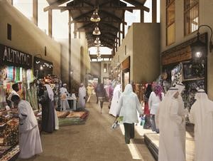 السوق الكويتي القديم ضمن توسعة الأفنيوز الجديدة